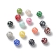 Colorful Craft Shell Half Drilled Beads(BSHE-D001-01D)-1