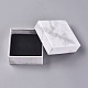 Square Kraft Cardboard Jewelry Boxes(AJEW-WH0021-44)-2