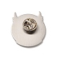 Skull & Wing Alloy Brooch for Backpack Clothes(JEWB-G020-12P)-2