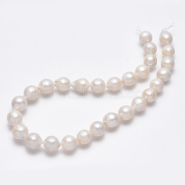 Nuggets Natural Baroque Pearl Keshi Pearl Beads Strands(PEAR-Q004-32)-4