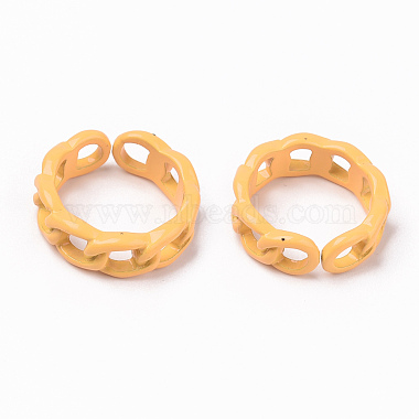 Spray Painted Alloy Cuff Rings(RJEW-T011-29A-RS)-2