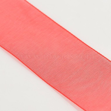 Sheer Organza Ribbon(X-RS25mmY026)-2