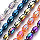Electroplate Glass Beads Strands(X-EGLA-T020-11)-1