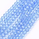 Faceted(32 Facets) Round Glass Beads Strands(X-EGLA-J042-4mm-05)-1