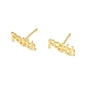 Brass Word Faith Stud Earrings for Women(KK-A172-32G)-2