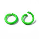 Spray Painted Iron Open Jump Rings(IFIN-T017-04A-15)-3