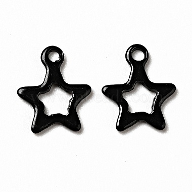 Black Star 201 Stainless Steel Charms