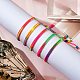 Braided Nylon Thread Cord Bracelets(BJEW-SW00049-01)-4