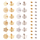 304 conclusions de boucles d'oreille en acier inoxydable(STAS-TA0004-31)-1