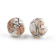 Chapelets de perles en verre peint brossé & cuisant(X-GLAA-S176-10mm-15)-1