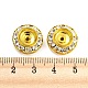 Brass Rhinestone Beads(RB-F035-02G)-3