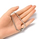 304 bracelets en acier inoxydable de style européen pour la fabrication de bijoux(BJEW-YW0001-07)-5