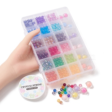 kit de fabrication de bracelet de couleur bonbon bricolage(DIY-YW0007-39)-5