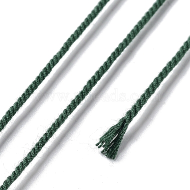 1mm Dark Green Polyester Thread & Cord