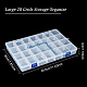 3Pcs Rectangle PP Plastic Bead Storage Container(CON-BC0002-23)-2