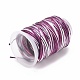 5 Rolls 12-Ply Segment Dyed Polyester Cords(WCOR-P001-01B-01)-2