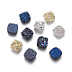 Imitation Druzy Gemstone Resin Beads(RESI-L026-K)-1