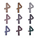 Givenny-eu 9pcs 9-farbige Seidenschals dekorieren(AJEW-GN0001-03)-2