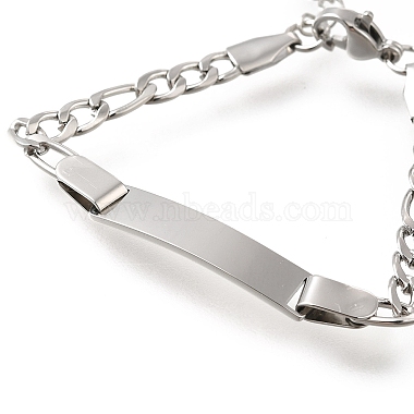 304 Stainless Steel Kids Bracelets(BJEW-M233-07P)-2