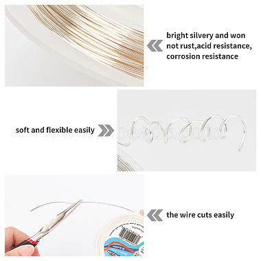 Round Copper Craft Wire for Jewelry Making for Jewelry Making(CWIR-BC0006-03B)-4