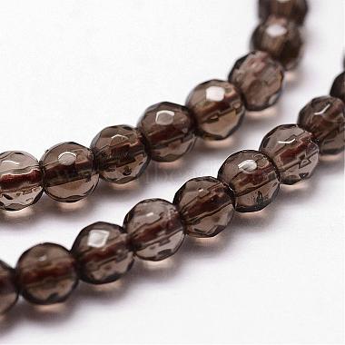 Natural Smoky Quartz Beads Strands(G-D840-09-4mm)-3