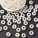 ABS Plastic Imitation Pearl Rondelle Large Hole European Beads(MACR-YW0002-87)-2