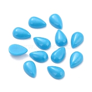 Synthetic Turquoise Cabochons, Teardrop, 6x4x2mm(G-C070-01)