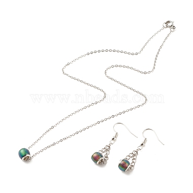 Glass Earrings & Necklaces