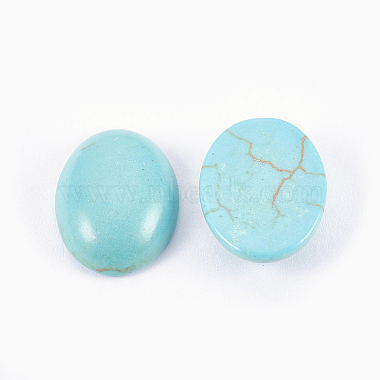 Synthetic Turquoise Cabochons(X-G-H1554-14x10x5)-2