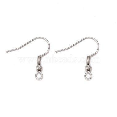 Platinum Iron Earring Hooks