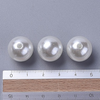 ABS Plastic Imitation Pearl Round Beads(MACR-F033-8mm-24)-4