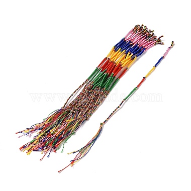 Polyester Braided String Cord Bracelet(BJEW-I306-01A)-4