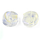 Electroplate Transparent  Glass Beads(GLAA-N035-036-K01)-1