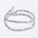 Faceted(32 Facets) Round Half Plated Electroplate Glass Beads Strands(X-EGLA-J042-4mm-H02)-3