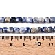 nat&uuml;rliche blaue Fleck Jaspis Perlen Str&auml;nge(G-N342-113)-5