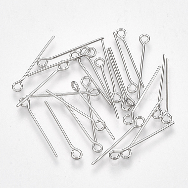 2cm Real Platinum Plated Brass Pins