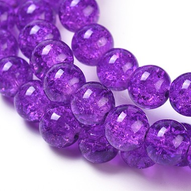 Crackle Glass Beads Strands(X-CCG-Q001-10mm-12)-4
