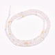 Chapelets de perles en morganite naturelle(G-O166-25-2mm)-2