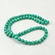 Natural Mashan Jade Round Beads Strands(G-D263-4mm-XS15)-2