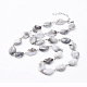 Acrylic Imitation Gemstone Style Beaded Necklaces(NJEW-JN02545)-1