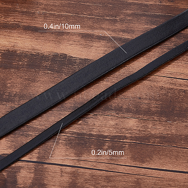 плоский кожаный шнур для украшений Gorgecraft(WL-GF0001-06A-01)-5