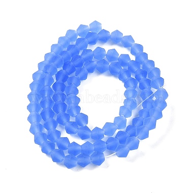 Imitate Austrian Crystal Frosted Glass Beads Strands(GLAA-F029-TM2mm-B07)-2