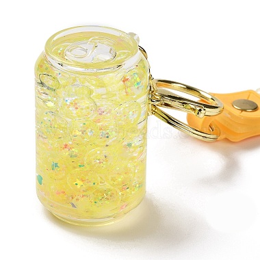 Soda Drinks Bottle Acrylic Pendant Keychain Decoration(KEYC-D018-04)-4