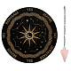 ahademaker 1подвески с конусом/шипом/маятником из натурального камня розового кварца(DIY-GA0004-33E)-1