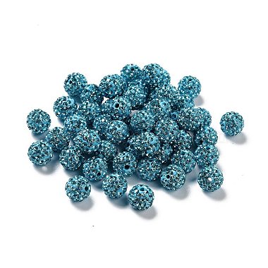 Pave Disco Ball Beads(RB-A130-10mm-3)-5