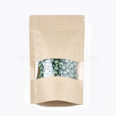 再封可能なクラフト紙袋(OPP-S004-01B)-4