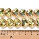 Electroplate Glass Beads Strands(EGLA-B008-01A-HP02)-4