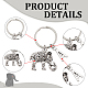 Nbeads Elephant Stitch Markers(KEYC-NB0001-37)-5