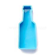 Bottle DIY Decoration Silicone Molds, Resin Casting Molds, For UV Resin, Epoxy Resin Jewelry Making, Deep Sky Blue, 107x44x31mm(DIY-I085-18)