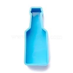 Bottle DIY Decoration Silicone Molds, Resin Casting Molds, For UV Resin, Epoxy Resin Jewelry Making, Deep Sky Blue, 107x44x31mm(DIY-I085-18)